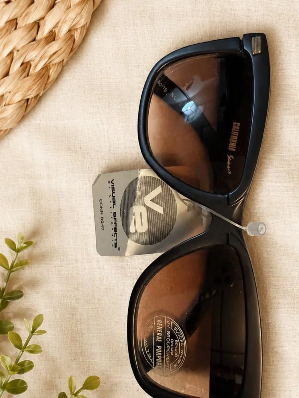 Lot of 5 Vintage New Old Stock Sunglasses NWT 1980s–1990s Bellflower Records